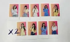 Twice レモナトレカ 全メンバー公式トレカ各メンバー2枚づつ計18枚