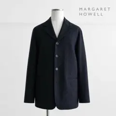 美品】モンベル ウール トラベルジャケット エルボーパッチ ネイビー S