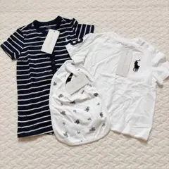 未使用　Ralph Lauren ベビー服 3点セット 6M 12M