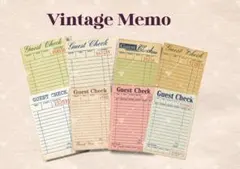 Vintage Memoセット