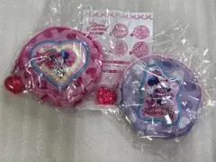 【新品未使用】パルパル　ミニー　ポーチ2点セット ピンク 紫【カプセルトイ】