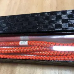 値下げ❗️新品)帯締め　正絹　成人式　金属糸丸組　箱なし