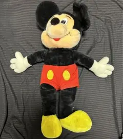 【レア】ミッキーマウス　ぬいぐるみ　特大　レトロ　ディズニー