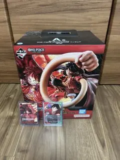 【お値下げ可能】ONE PIECE 一番くじ プロモ ルフィ カード&フィギュア