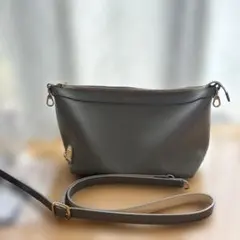 A.D.M.J. ショルダーバッグ グレーのサムネイル