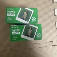 FUJIFILM instax SQUARE インスタントフィルム 20枚入り