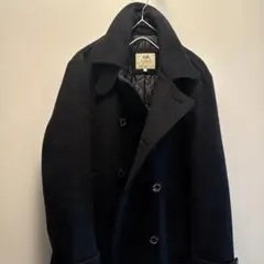 ビームスハート　ピーコート　ブラック　Lサイズ