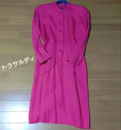 LEONARD FASHION テーラードメッシュジャケット ピンク 13AR - メルカリ