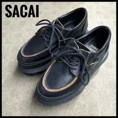 sacai 25ss Leather Oxford size42 - メルカリ