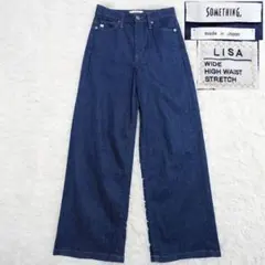 SOMETHING　LISA WIDE HIGH WAIST STRETCH　Sのサムネイル