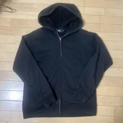 AZUL BY MOUSSY 裏ボア ジップアップパーカー ブラック Mのサムネイル