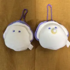 牡蠣　マスコットぬいぐるみセット　チェーン付きのサムネイル