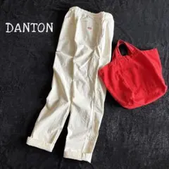 DANTON　ダントン　タイプライターパンツ　ホワイト