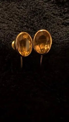 訳あり K18 ペリドット シトリントパーズ ピアス 6g 2025年最新