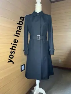 人気✨ yoshie inaba ヘリンボーン ロングコート ゆったり 日本製 2025年最新】yoshie inaba ロングコートの人気アイテム - メルカリ