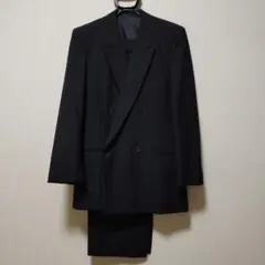 メンズ ブラックフォーマル ダブルブレスト MEZZO FORTE 礼服 細身