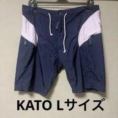 By KATO カトー ナイロンショートパンツ Lサイズ ピンク ネイビーのサムネイル