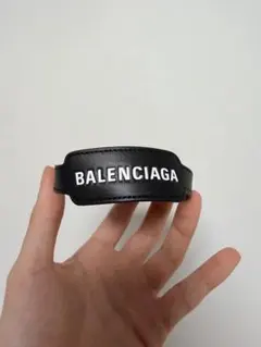 BALENCIAGA バレンシアガ レザーブレスレット 保存袋付 archive - メルカリ