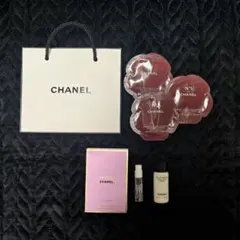 CHANEL トライアルセット (ショップバッグ付き)　アイクリーム、乳液、香水