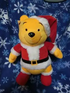 サンタクロース　くまのプーさんA クリスマス　約３５cm