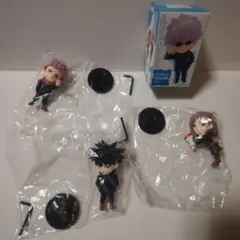 呪術廻戦 デフォルメフィギュア 4種