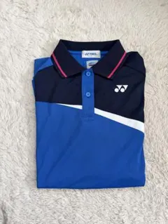 YONEX ポロシャツ 吸汗速乾 青/ネイビー