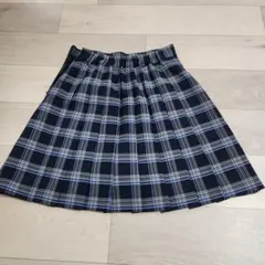 プリーツスカート チェック