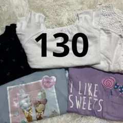 女の子　130 半袖　夏服　5点　ユニクロ　H&M