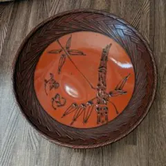 木製 菓子器 菓子鉢 渦巻き模様 日本製 - メルカリ