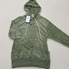 NIKE ベロアパーカー オリーブ