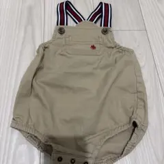 POLO ベージュ オーバーオール