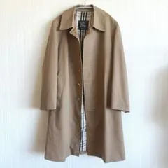 ※美品 BURBERRY メンズ スペイン製 ステンカラーコート トレンチコート