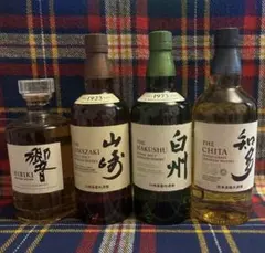 未開栓 ／ 山崎 白州 響 知多 ／ 700ml ４本セット ／ 未開封のサムネイル