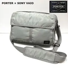 【良品】ポーター SONY VAIO コラボ ナイロン ショルダーバッグ