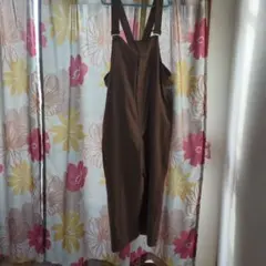 未使用Samansa Mos2 ベージュサロペット