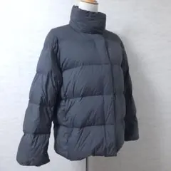 UNIQLO パウダーソフト ダウンジャケット 軽い ユニクロ グレー