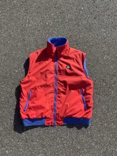 Woolrich ウールリッナイロンフリースベスト　赤色