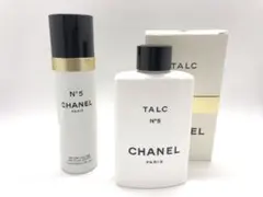 シャネル CHANEL No.5 ミルキーボディミスト100タルカムパウダー2点のサムネイル