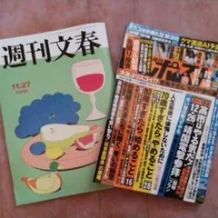 週刊誌2冊