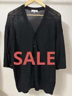 GLOBAL WORK ブラック カーディガン M
