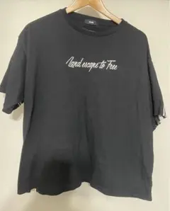 RCWB ブラック Tシャツ 星柄デザイン
