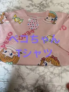 【新品】ペコちゃん ✻半袖Tシャツ ピンク Mサイズのサムネイル