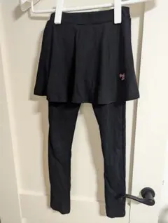 BABYDOLL スカート付きレギンス ブラック 黒　120ぐらい