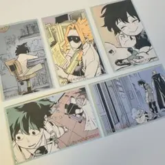 ヒロアカ　原画展　メモリアルコレクション　5枚セット