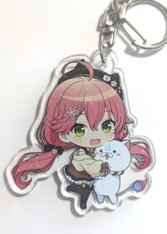 【新品/未開封】ホロライブ さくらみこ＆35P 両面プリントアクリルキーホルダー