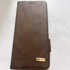 新品未使用❣️Redm 12 5G手帳型 Androidケース ダークブラウン
