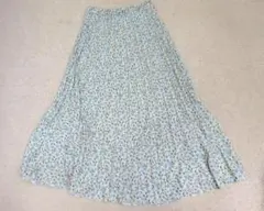 LOWRYS FARM ローリーズファーム★プリーツ 裏地付き ロングスカート