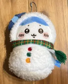 ちいかわ　ハチワレ　エニマイくじ　雪だるま　ぬいぐるみ　マスコットのサムネイル