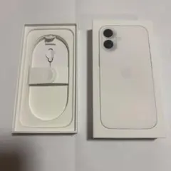 美品　iPhone16 空箱　simピンつき