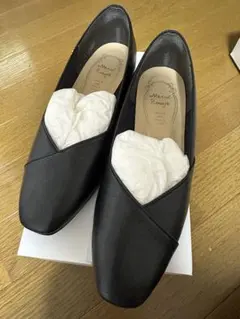 Metal Rouge 黒 レザー パンプス 23.5cm 日本製